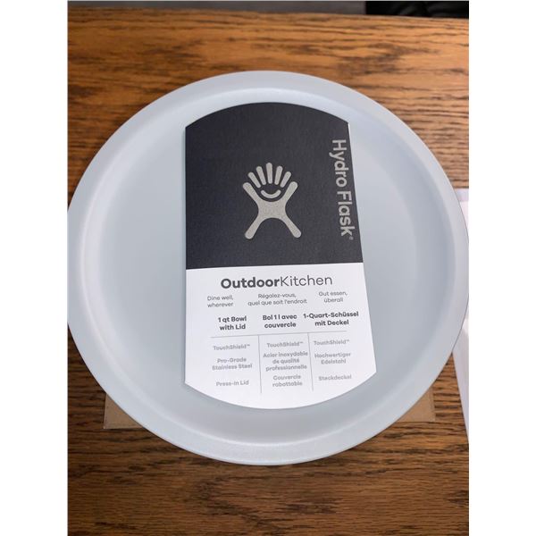 NEW Hydro Flask Outdoor Kitchen 1qt Bowl with lid
