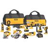 Image 1 : NEW - Dewalt 10 Pc 20 V Lithium Tool Combo Kit, sealed in box