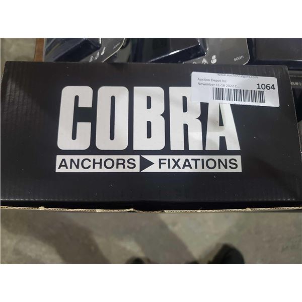 Cobra Anchors 25 Pc 1/2"x7" Parawedge Concrete Anchors GR2