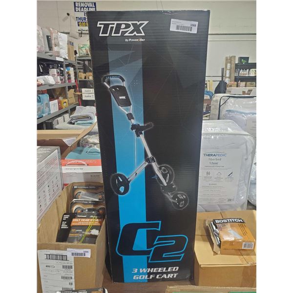 NEW TPX by Power BiltC2 3 Wheeled  Golf Cart