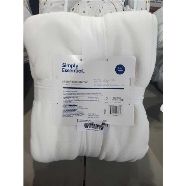 Simply Essential Queen Size Microfleece Blanket