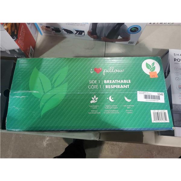 I love pillow Side Breathable Hypoallereinic Pillow