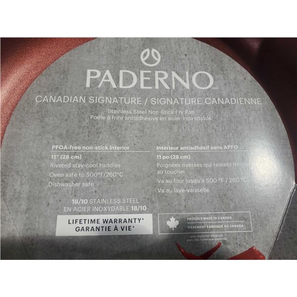 Paderno Canadian Signature Non Stick 11" Fry Pan