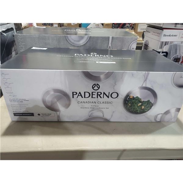 Paderno Canadian Signature 11 pcs Stainless Steel Cookwear Set