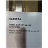 Image 2 : Taymor Electra Towel Bar Satin Nickle 18"