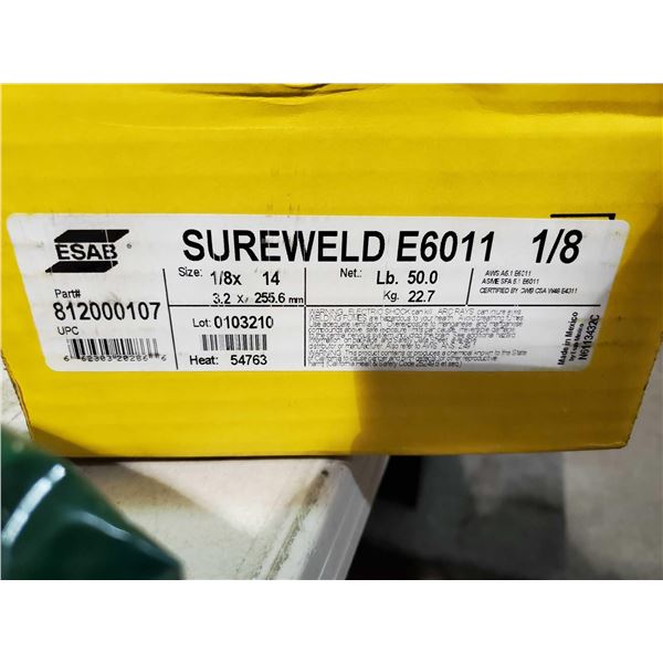 Esab Electrodes Sureweld E6011 1/8 x 14