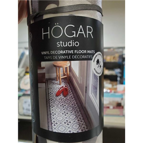 Hogar Studio Vinyl Decorative Floor Mats  60 x 180cm