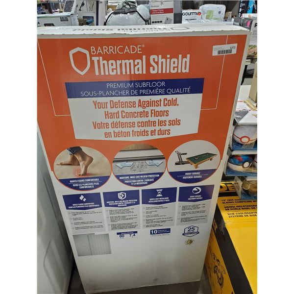 Barricade Thermal Shield Premium Subfloor Covers 7.4m NEW
