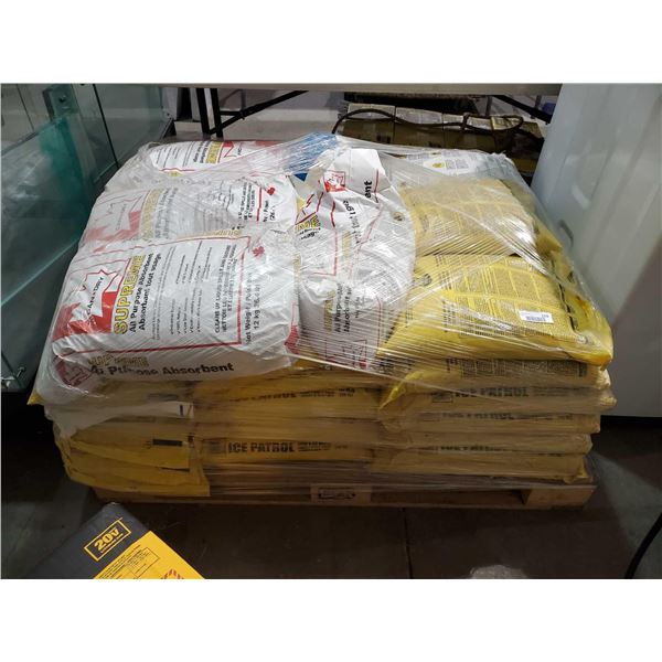 Can Dry Supreme All purpose absorbent  / Ice Patrol Salt Ice and snow melter Mixed Skid lot