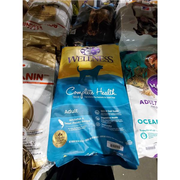 Wellness Complete Health Adult dog food Whitefish & Sweet Potato Recipe 30lb bag