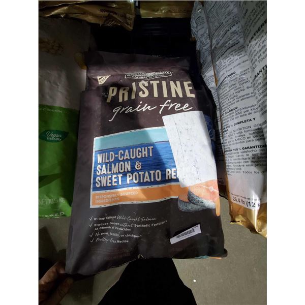 Pristine Grain Free Salmon & Sweet potato Recipe Dog food 18lb bag