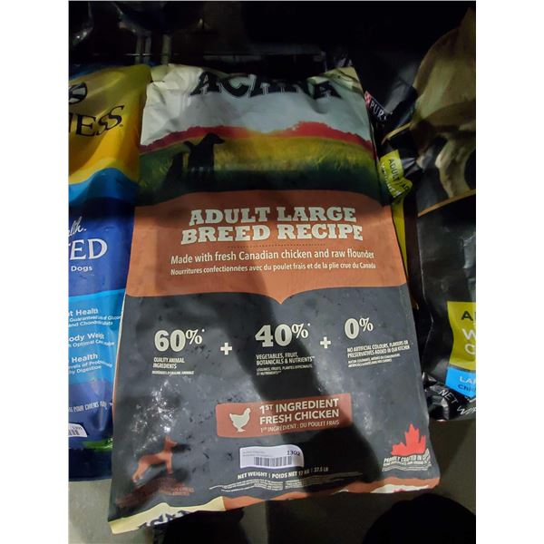Acana Adult Large Breed Canadian Chicken & raw Flounder Dog Food 37.5 lb