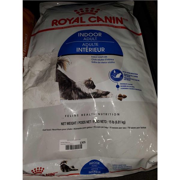 Royal Canine Indoor Adult Cat Food 15lb Bag