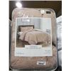 Image 1 : Crinkle 3pc Comforter Set Queen/Full