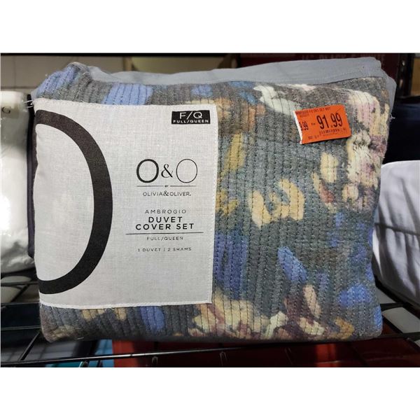 Olivia & Oliver Ambrogio Duvet Cover Set Queen Size