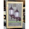 Image 1 : Canarmna Outdoor Lantern  Rubbed oil bronze Twin Pack