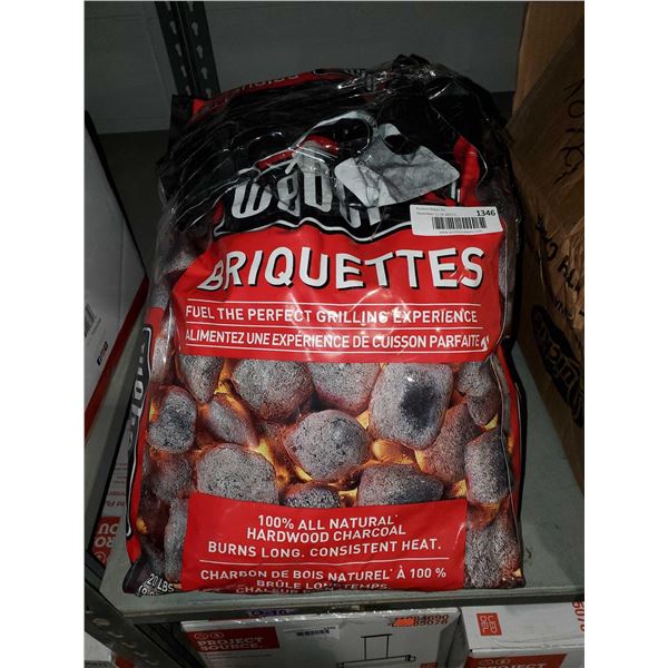 Webber Briquettes Hardwood Charcoal 20lbs Bag