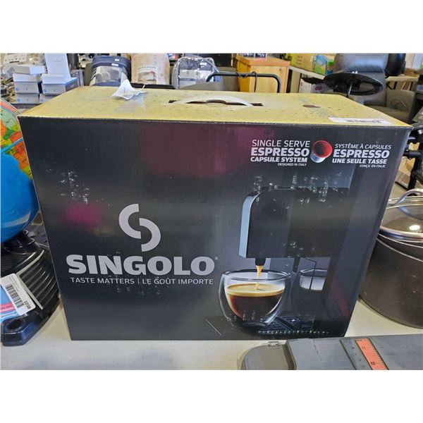 NEW - Singolo Single Serve Espresso Capsule System