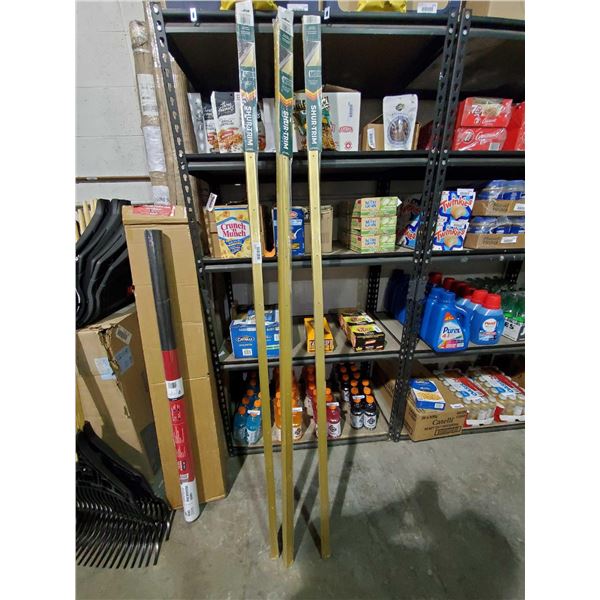 Shur trim Hammered Gold anodized Aluminum Stair Nosing 1x1/8" Lot of 3