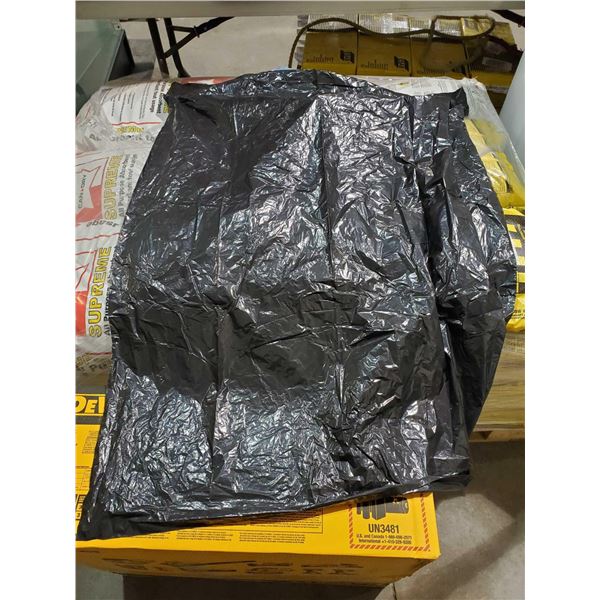 Garbage Bags case of 35x50 Regular strength Black 200Count