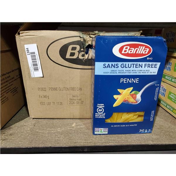 Barilla Gluten Free Penne Pasta Case lot 8x340g