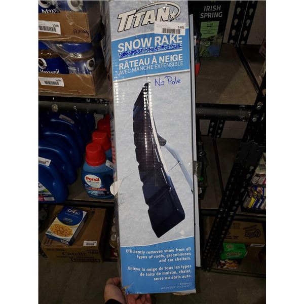 titan Snow Rake *NO POLE
