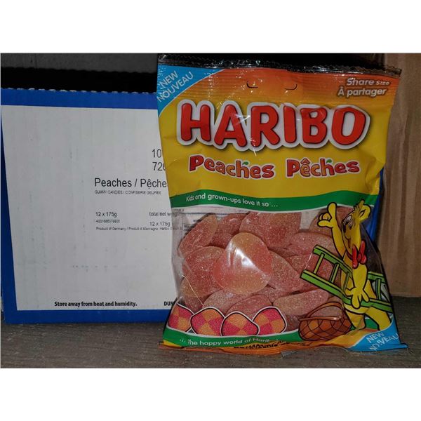 Haribo Peaches Case lot 12 x 175g