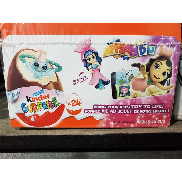 KINDER SURPRISE CASE LOT 24 X 20g
