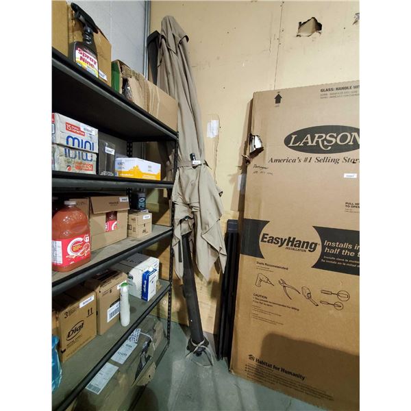 Sunbrella Large Light Up Umbrella with Remote