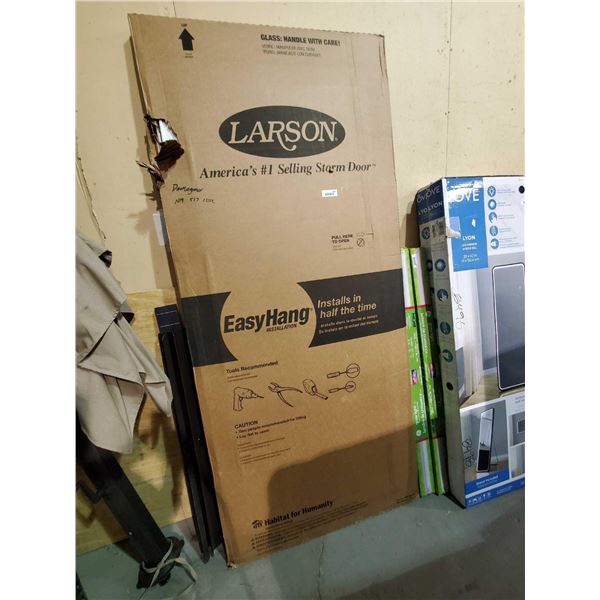 Easy Hang Storm Door DAMAGED