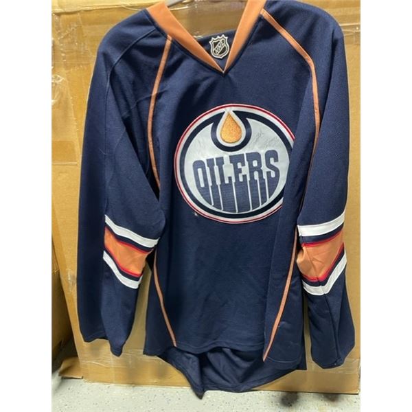 SIGNED Oilers Jersey