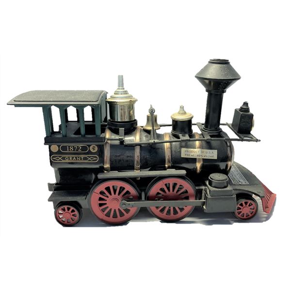 Jim Beam Whiskey Ceramic Decanter Engine Train Box