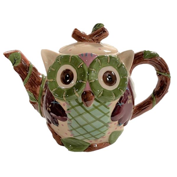 Pier 1 Owl Tea Pot