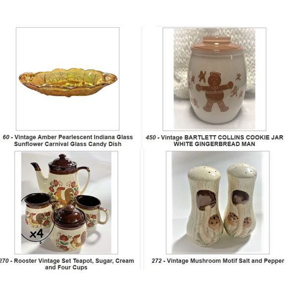 Preview of Vintage Dishes