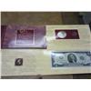 Image 1 : 1993 Thomas Jefferson Coin And Currency Set