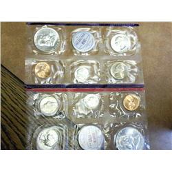 1959 US Mint UNC Silver Set P/D
