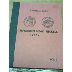 Library Of Coins Jefferson Nickels Album, 84 Coins