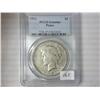 Image 1 : 1921 Peace Dollar PCGS Genuine