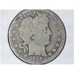 1914 Barber Quarter