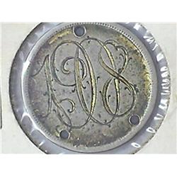 Love Token Made From Liberty Nickel (Very Unusual)