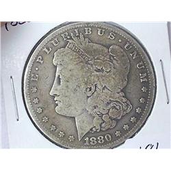 1880-S Morgan Silver Dollar