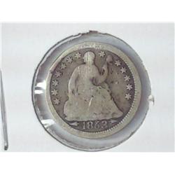 1853 Seated Liberty Half Dime