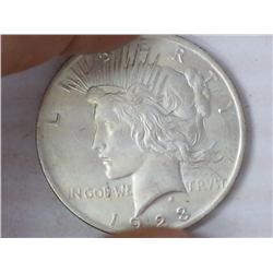 1923 Peace Silver Dollar