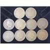 Image 1 : 10 Assorted 1880's Indian Head Cents