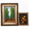 Image 1 : Two Small Vintage Oil Paintings.