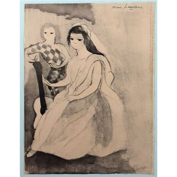After Marie Laurencin (1883-1956).
