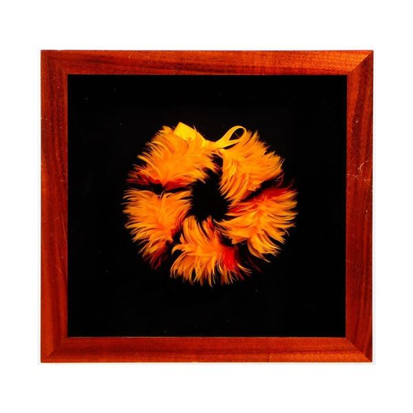 Small Hawaiian Feather Lei by Boris Huang.