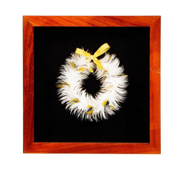 Small Hawaiian Feather Lei by Boris Huang.