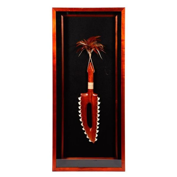 Koa Wood Lei-O-Mano by William Mahoni.