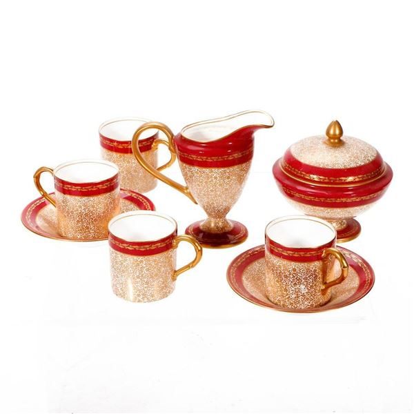 Royal Worcester Partial Demitasse Set.